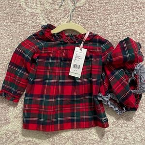 Vineyard Vines Merry Plaid Christmas Dress